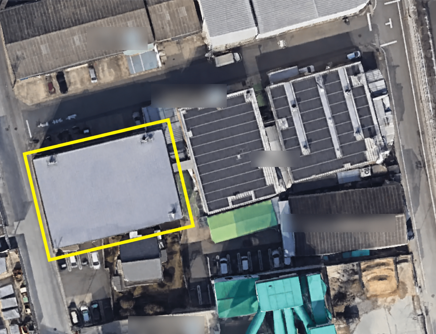 西棟外壁｜施工前後・足場・全景｜施工記録