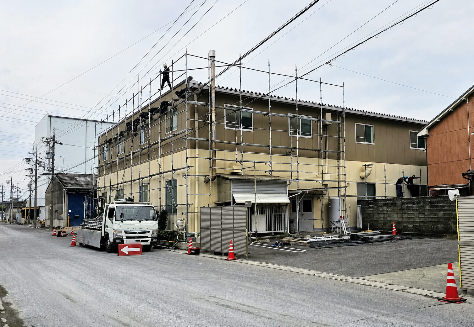 西棟 足場（記録4）