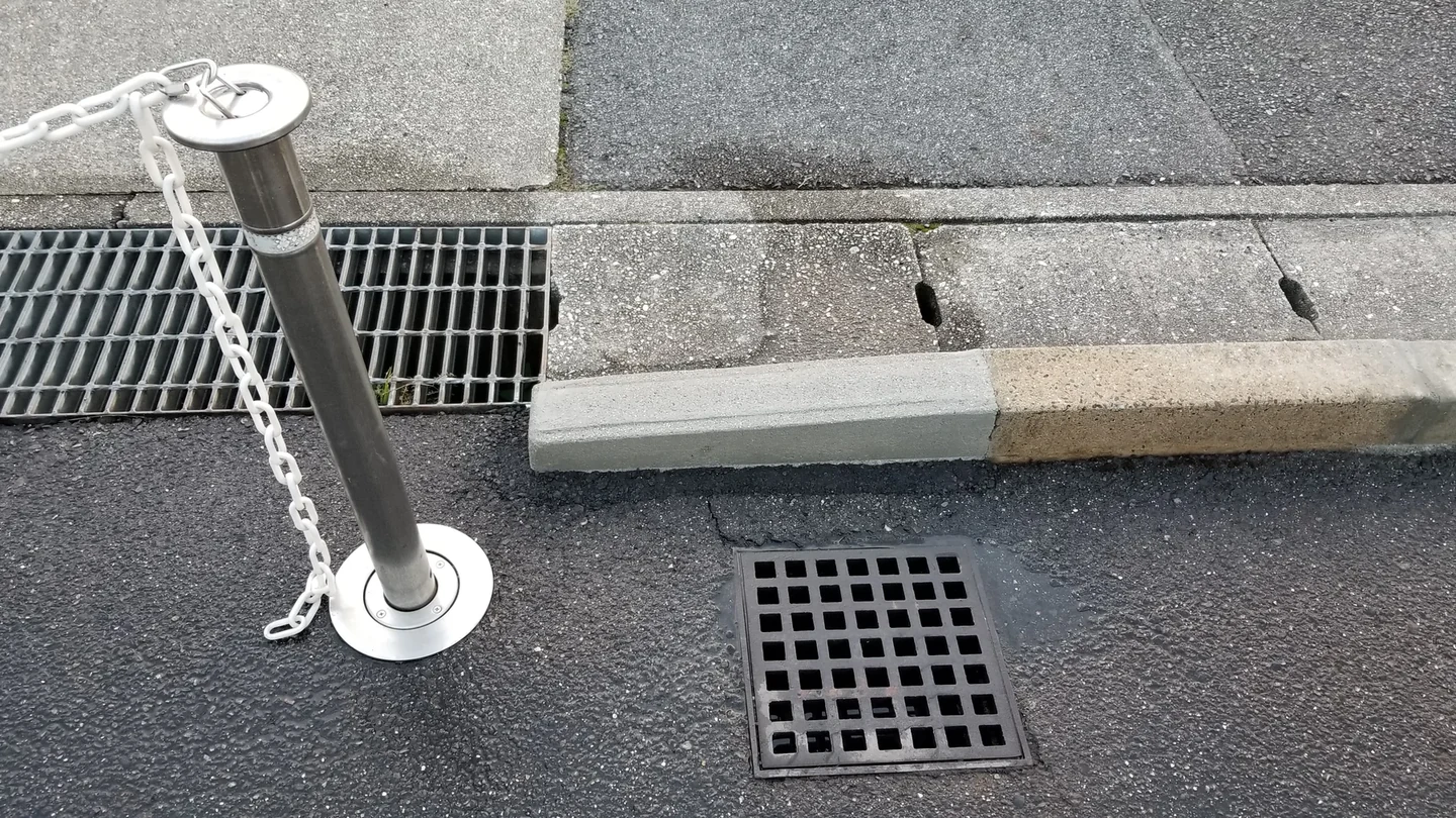 縁石補修 8：縁石の仕上がり
