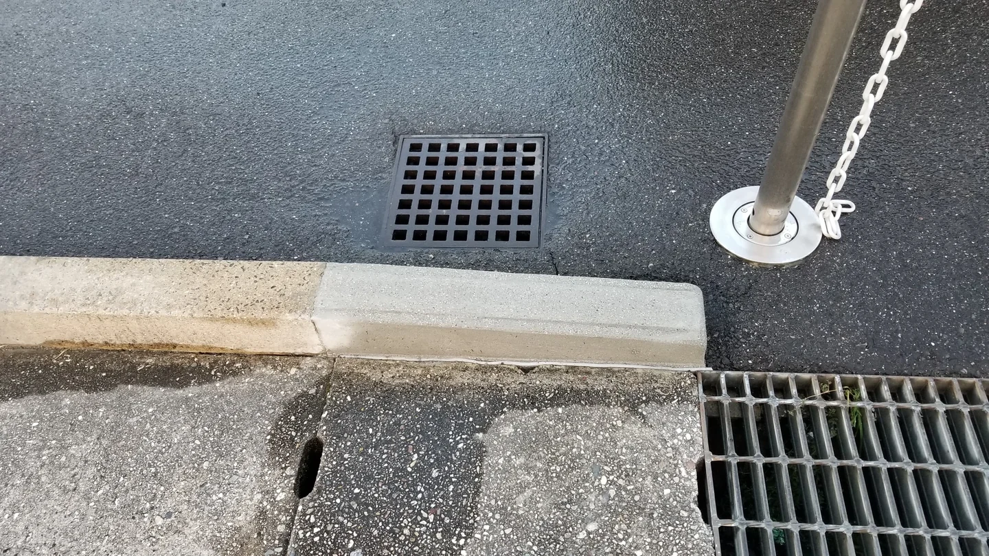 縁石補修 9：縁石の仕上がり