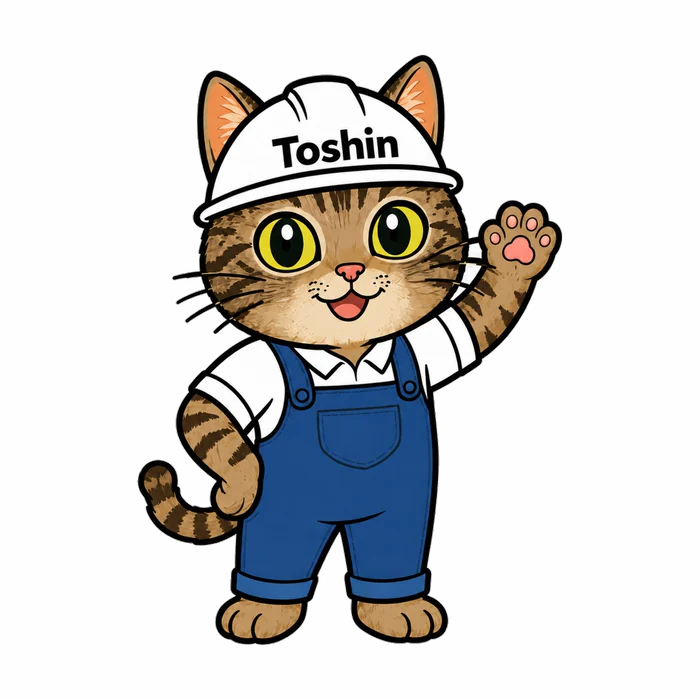 クリニック改修事例をご案内する東伸のキジトラ