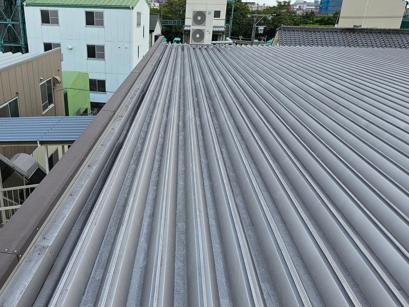 屋根改修から5年後の定期点検